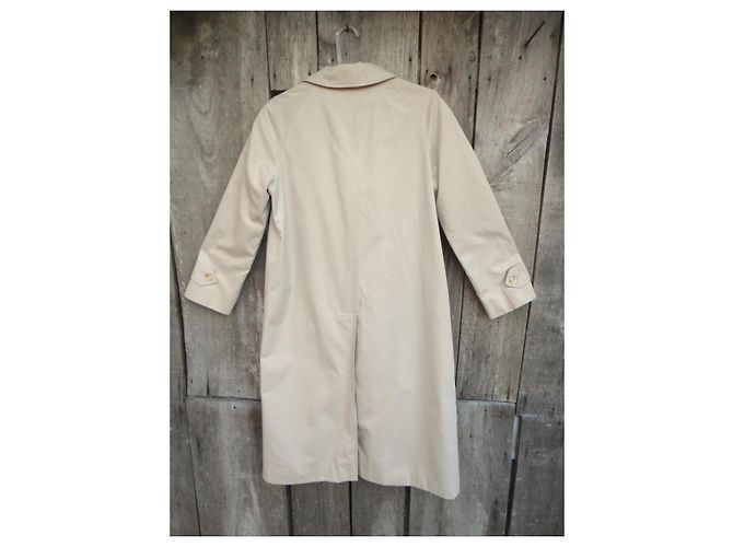 Impermeable Burberry de Gabardina Beige - vista 6
