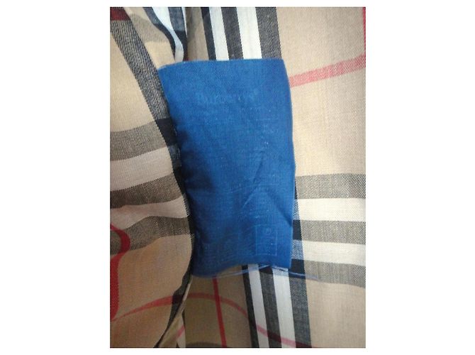 Impermeable Burberry de Gabardina Beige - vista 8