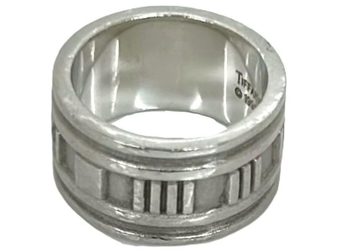 Tiffany & Co Tiffany Atlas Wide Band Ring Silber - Ansicht 4