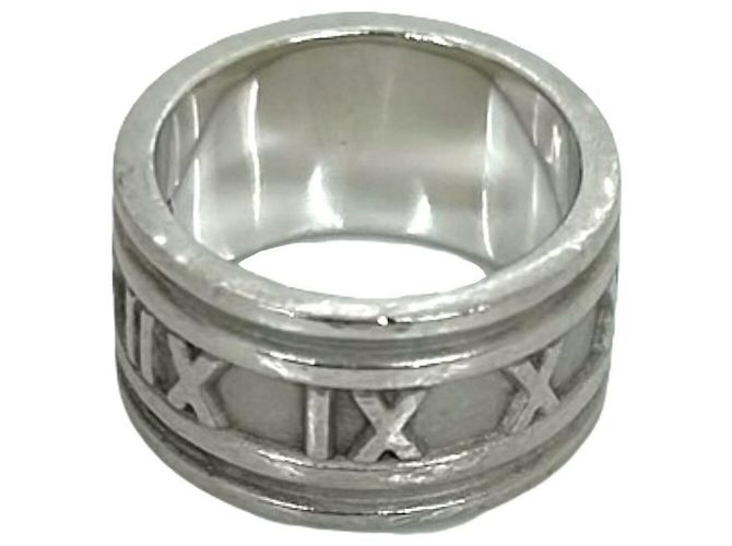 Tiffany & Co Tiffany Atlas Wide Band Ring Silber - Ansicht 5