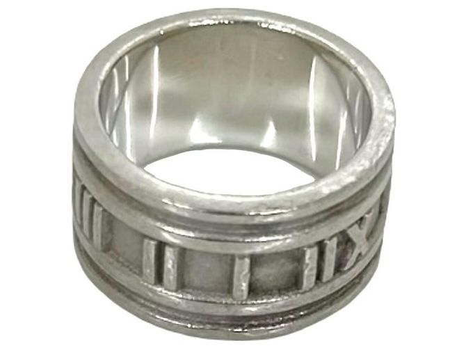 Tiffany & Co Tiffany Atlas Wide Band Ring Silber - Ansicht 6