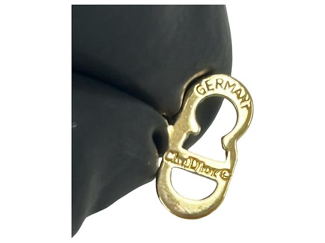 Collana Christian Dior Vintage CD Logo D'oro - vista 3