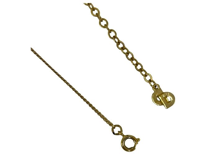 Collana Christian Dior Vintage CD Logo D'oro - vista 5
