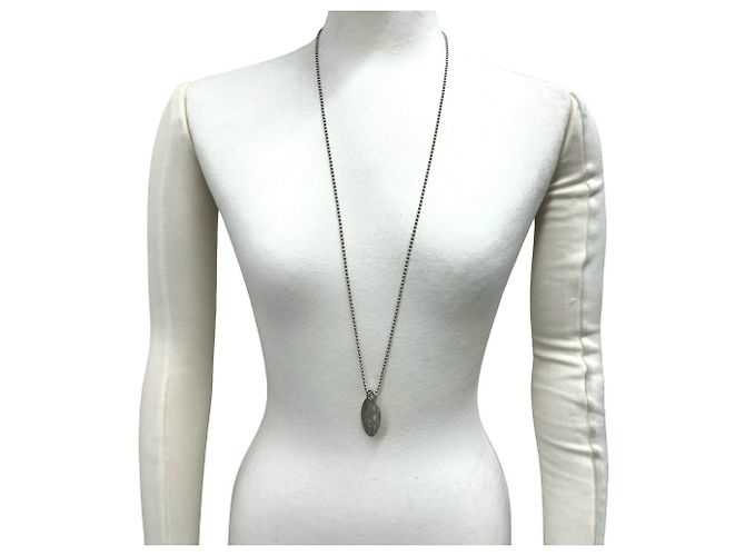 Tiffany & Co Collana con pendente ovale della collezione Tiffany Return Argento - vista 2