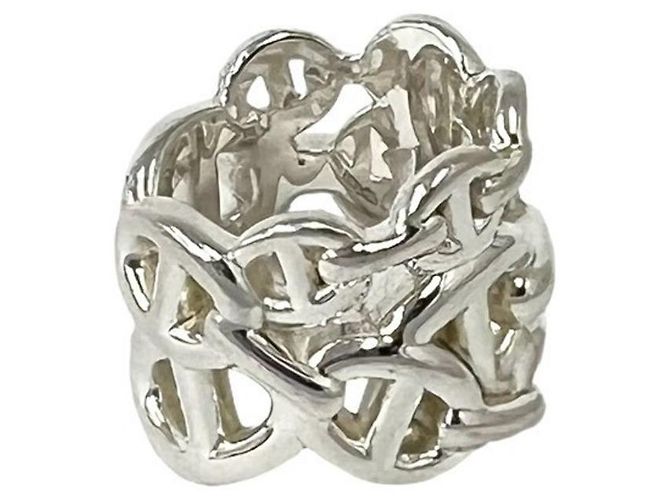 Ring Hermès Anello Enchainée GM in Argento 925 Hermes - vista 5