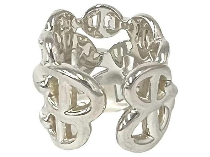 Ring Hermès Anello Enchainée GM in Argento 925 Hermes - vista 6
