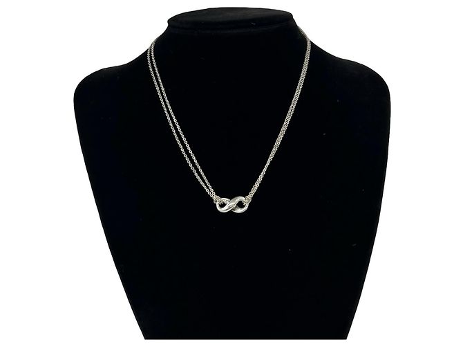 Tiffany & Co Collana Tiffany Vintage Infinity Argento - vista 2