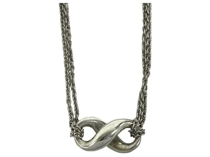 Tiffany & Co Collana Tiffany Vintage Infinity Argento - vista 4