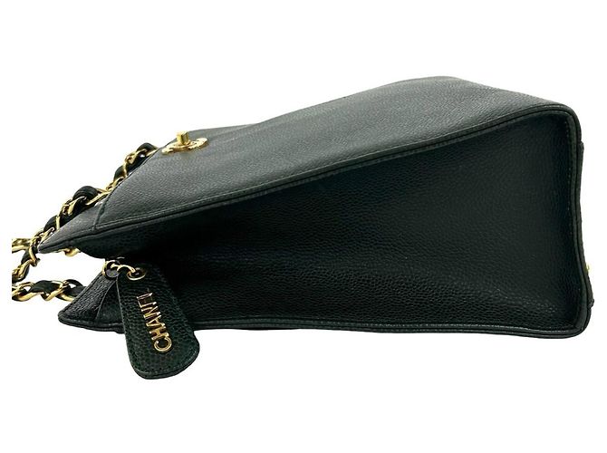 Chanel Vintage Coco Mark Handtasche Grün - Ansicht 5