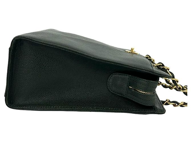 Chanel Vintage Coco Mark Handtasche Grün - Ansicht 6