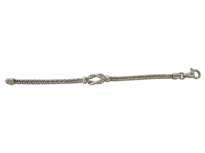 Tiffany & Co Bracciale Tiffany Vintage Double Rope Center Knot Argento - vista 5