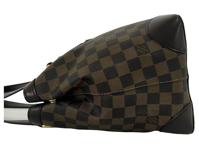 Borsa Louis Vuitton Hampstead PM Marrone - vista 5