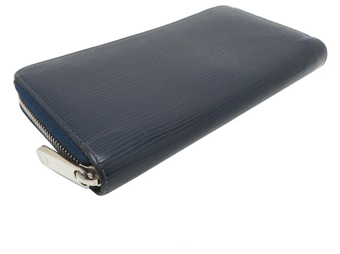 Louis Vuitton Zippy Wallet in Navy Marineblau - Ansicht 3