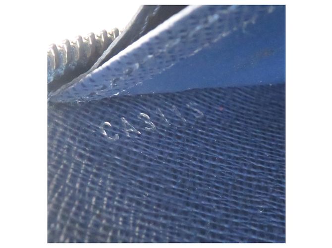 Louis Vuitton Zippy Wallet in Navy Marineblau - Ansicht 8