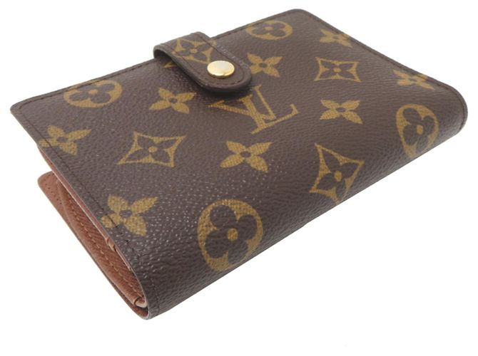 Cartera Louis Vuitton Portefeuille Viennois Bi-Fold Castaño - vista 3