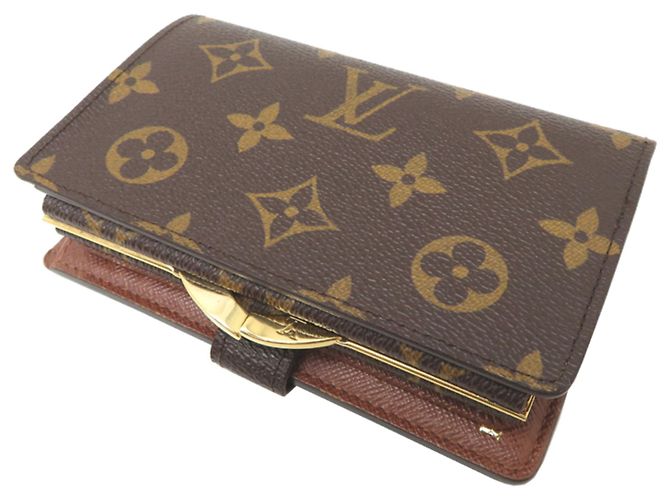 Cartera Louis Vuitton Portefeuille Viennois Bi-Fold Castaño - vista 4
