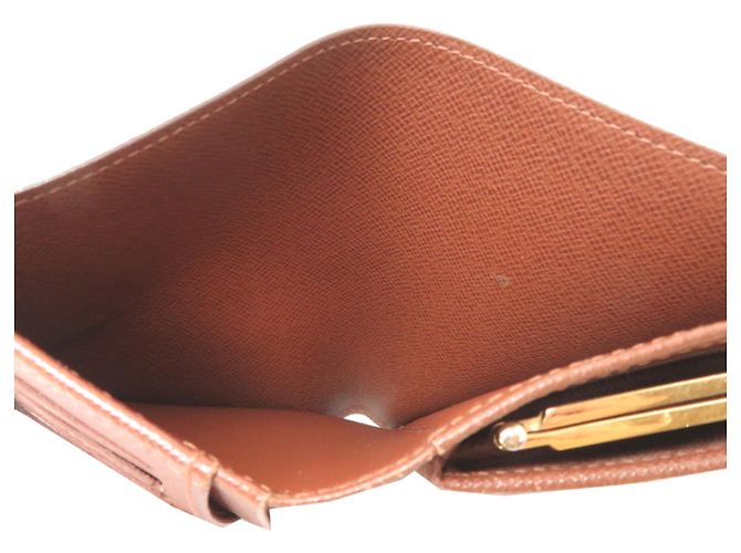 Cartera Louis Vuitton Portefeuille Viennois Bi-Fold Castaño - vista 6