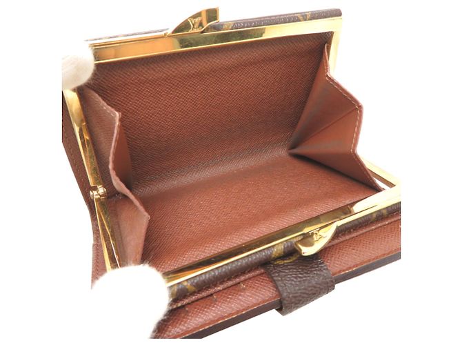 Cartera Louis Vuitton Portefeuille Viennois Bi-Fold Castaño - vista 7