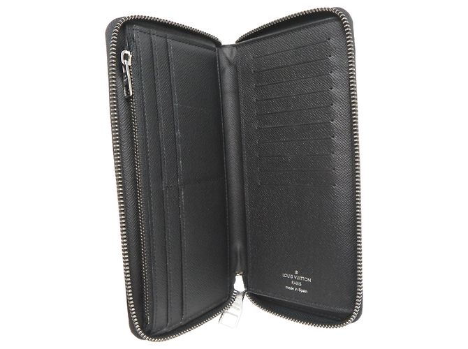 Zippy Louis Vuitton Monogram Eclipse Long Wallet Black - view 5