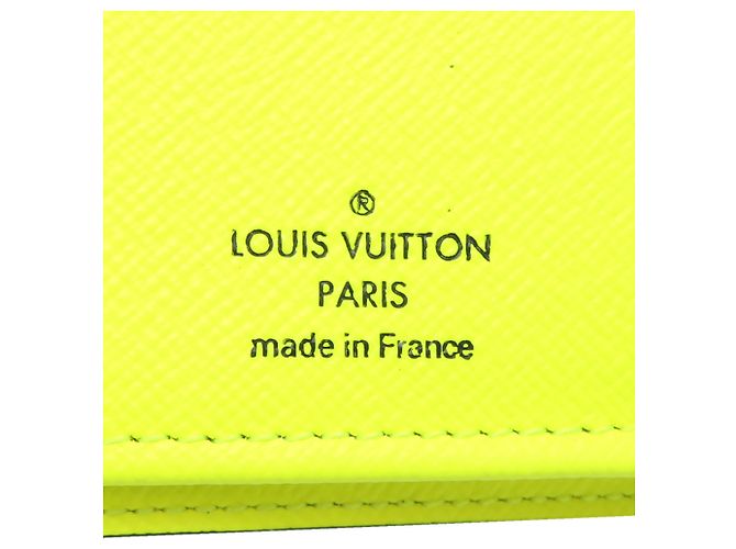Portafoglio lungo Brazza da uomo Louis Vuitton Giallo - vista 8