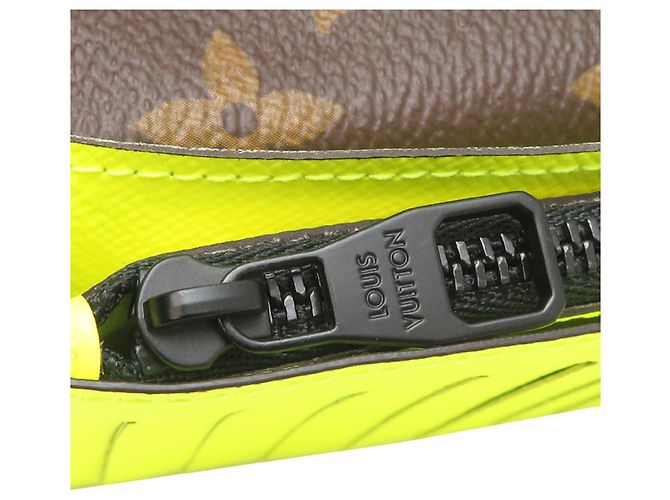 Portafoglio lungo Brazza da uomo Louis Vuitton Giallo - vista 9
