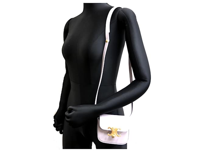 Céline Borsa a tracolla da donna Celine Mini Claude Triomphe - vista 10