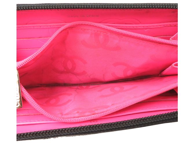 Chanel Cambon Line Long Wallet Schwarz - Ansicht 6