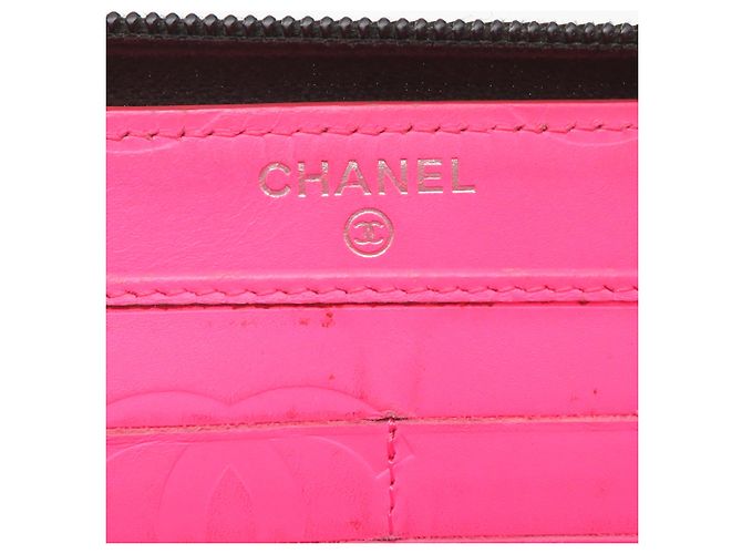 Chanel Cambon Line Long Wallet Schwarz - Ansicht 7