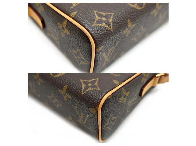 Borsa a tracolla Louis Vuitton Recital da donna Marrone - vista 7
