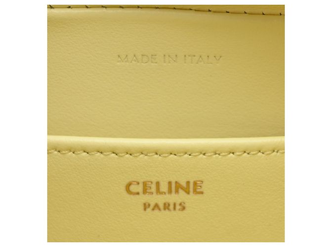 Céline Borsa Celine Cuile Triomphe a una spalla Giallo - vista 8