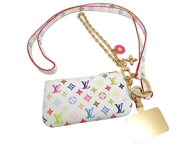 Pochette Louis Vuitton x Takashi Murakami Monogram Multicolor Bianco - vista 2