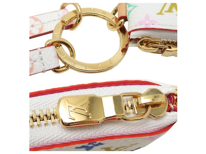 Pochette Louis Vuitton x Takashi Murakami Monogram Multicolor Bianco - vista 7