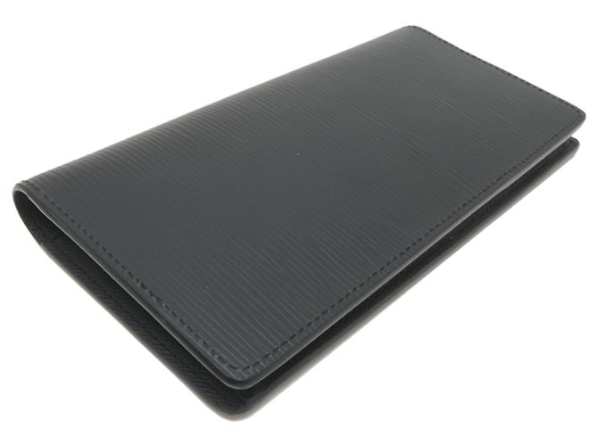 Portafoglio lungo Brazza da uomo Louis Vuitton Nero - vista 4