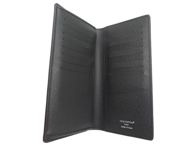 Portafoglio lungo Brazza da uomo Louis Vuitton Nero - vista 5
