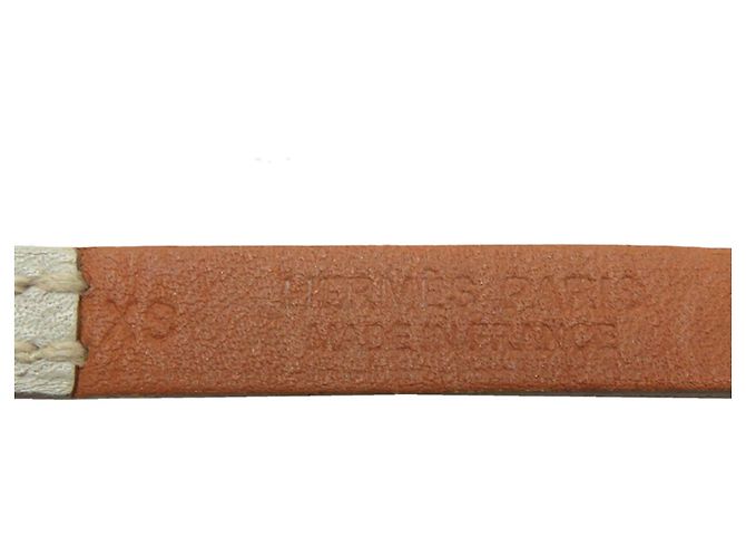 Hermès Pulsera charm Micro Rivale Hermes Castaño - vista 6