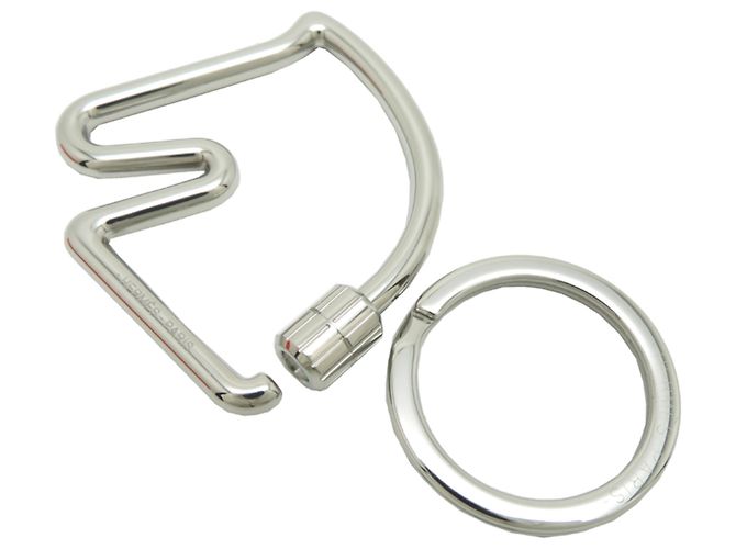 Hermès Hermes Cheval Schlüsselanhänger Silber - Ansicht 3