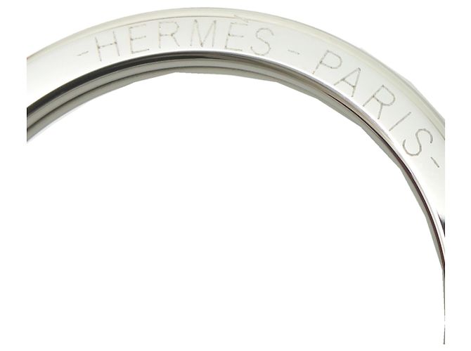 Hermès Portachiavi in pelle Hermes Carmen Arancione e Viola Porpora - vista 6