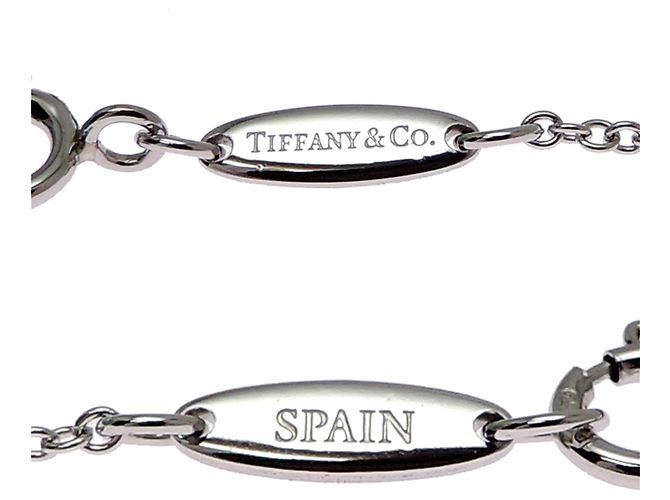 Collana Open Heart in platino e diamanti Tiffany & Co. - vista 5