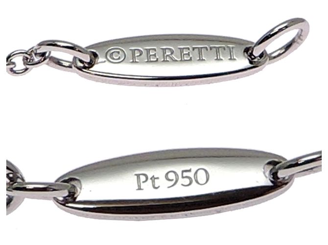 Collana Open Heart in platino e diamanti Tiffany & Co. - vista 6