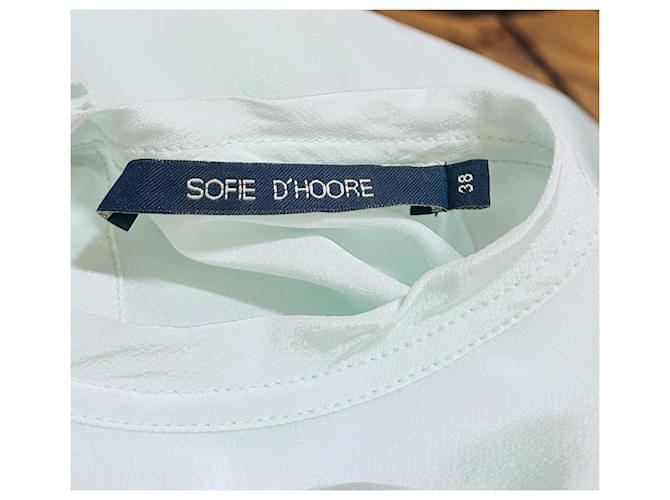 Hellgrünes Seidenkleid Sofie D'Hoore - Ansicht 4