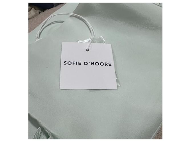 Hellgrünes Seidenkleid Sofie D'Hoore - Ansicht 6