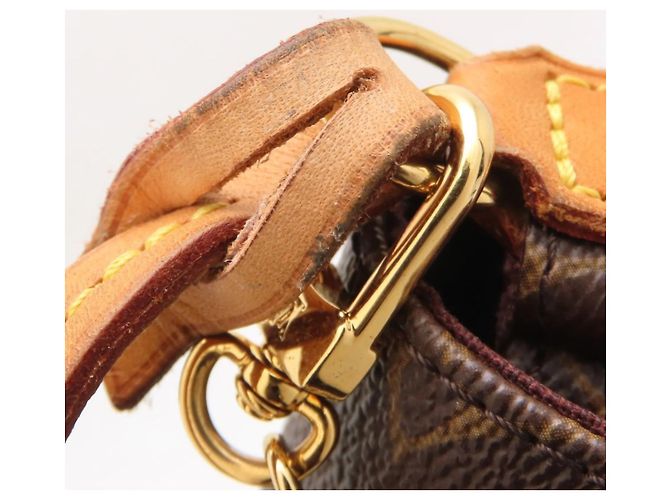Borsa a Spalla Louis Vuitton Monogram Favorite MM Marrone - vista 14