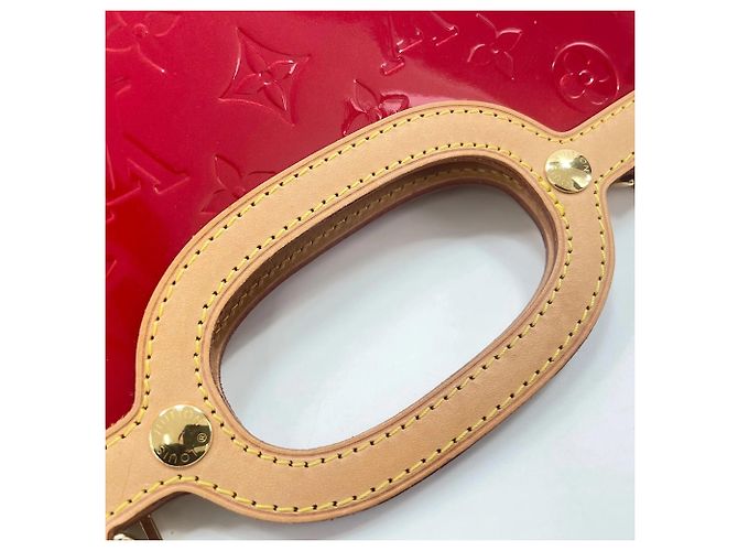 Borsa Louis Vuitton Roxbury Drive in rosso - vista 11