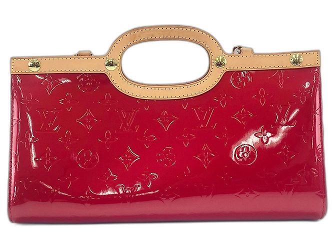 Borsa Louis Vuitton Roxbury Drive in rosso - vista 3