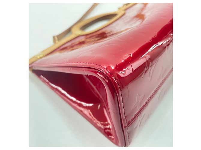 Borsa Louis Vuitton Roxbury Drive in rosso - vista 8