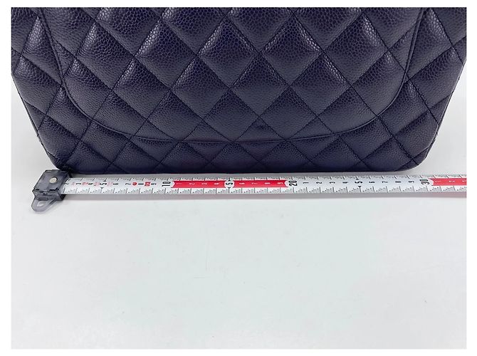 Borsa a Spalla Chanel Matelassé 30 Navy Blu navy - vista 4