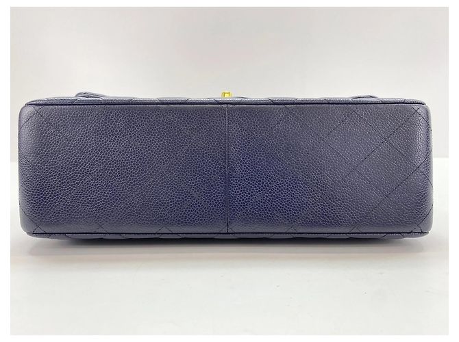Borsa a Spalla Chanel Matelassé 30 Navy Blu navy - vista 7
