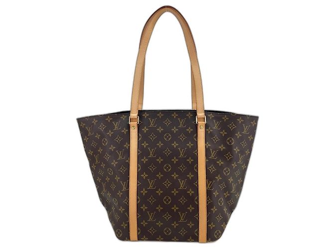 Borsa Tote Louis Vuitton Vintage Monogram Marrone Monogramma - vista 2