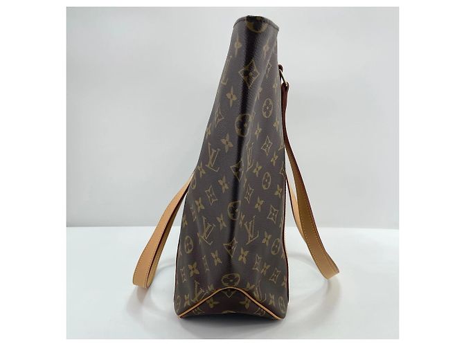 Borsa Tote Louis Vuitton Vintage Monogram Marrone Monogramma - vista 5