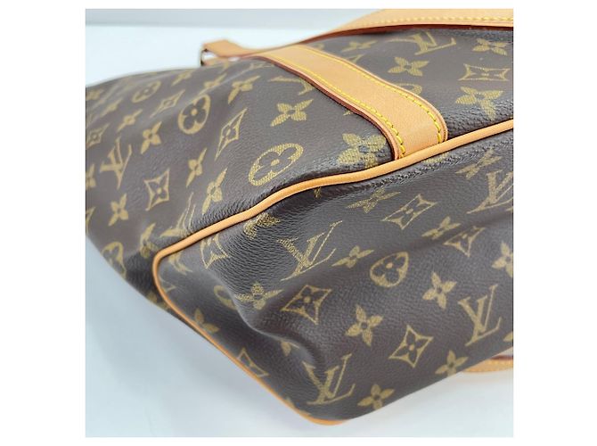 Borsa Tote Louis Vuitton Vintage Monogram Marrone Monogramma - vista 8